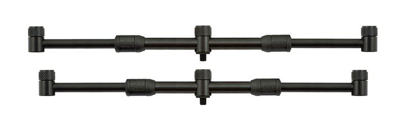 Fox Black Label QR 3 Rod Adjustable Buzz Bar XL Pods and Rod Support