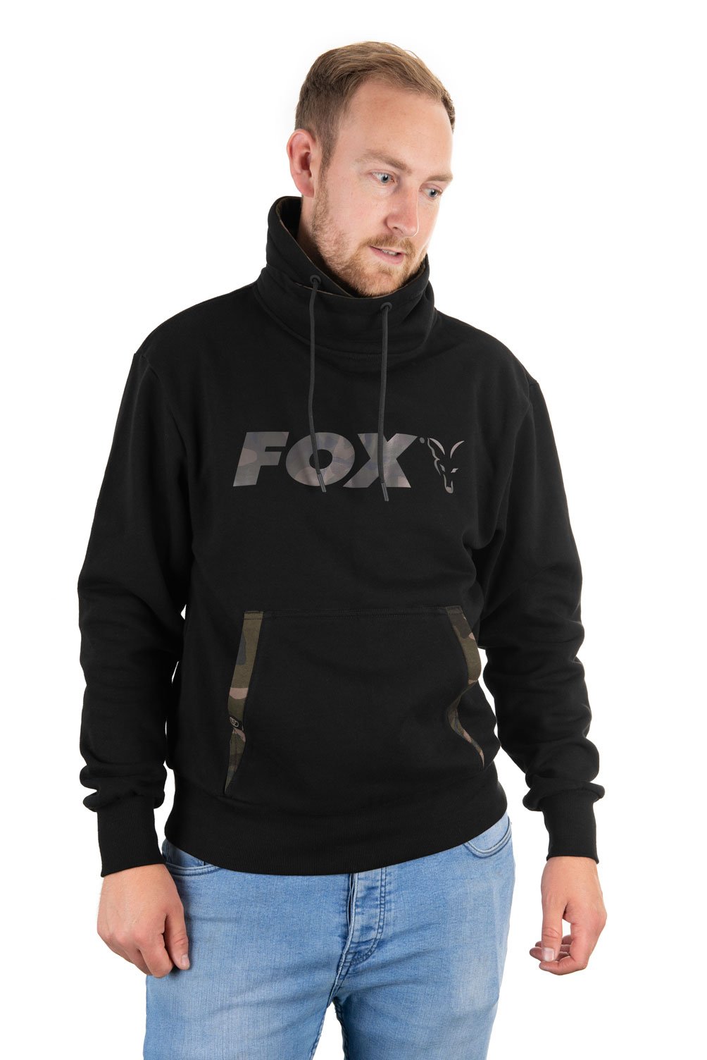 Fox Black/Camo High Neck Clothing