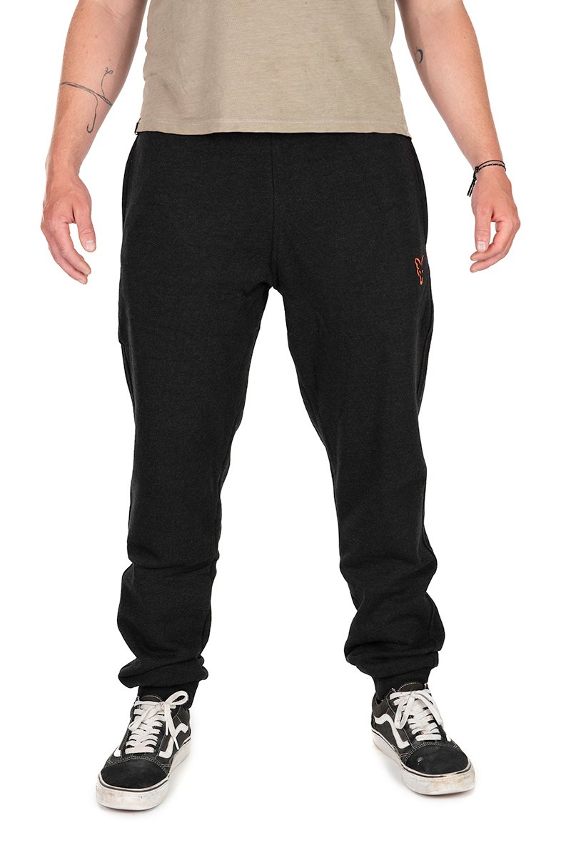 Fox Collection Joggers Black & Orange New Products