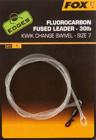 Fox EDGES™ Fluorocarbon Fused Leaders Edges™ Ready tied Rigs