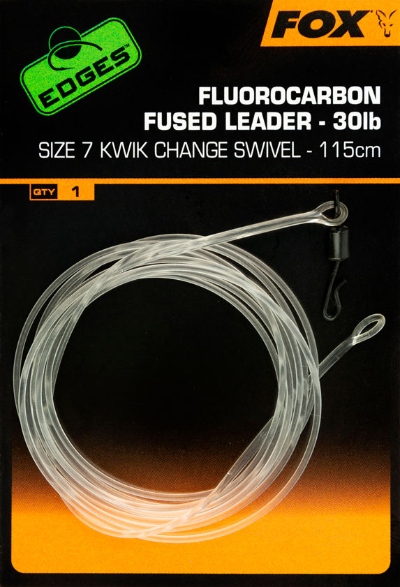 Fox EDGES™ Fluorocarbon Fused Leaders Kwik Change – CAC717 German / Italy / Netherlands / Czech / France / Poland / Portugal / Hungary / Lithuania / Slovakia