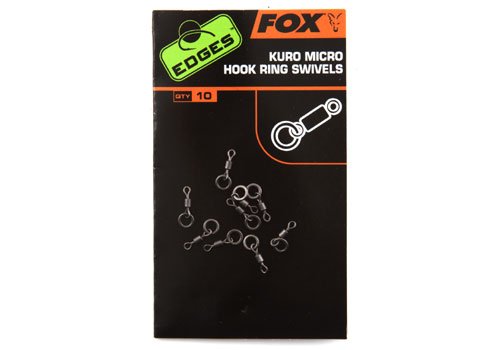 Fox EDGES™ Kuro Micro Hook Ring Swivels – CAC586 German / Italy / Netherlands / Czech / France / Poland / Portugal / Hungary / Lithuania / Slovakia