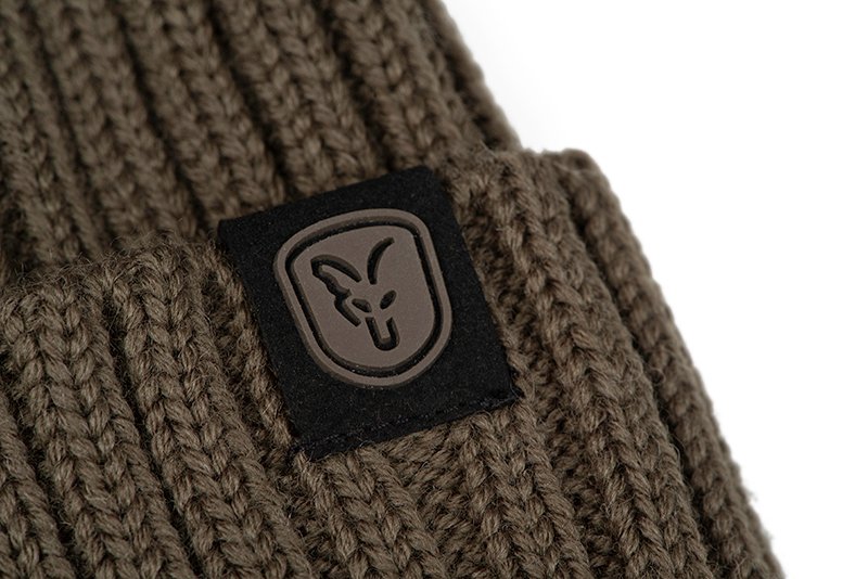 Fox Heavy Knit Bobble Hat Clothing