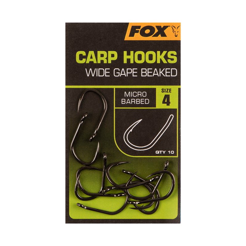 Fox Wide Gape Beaked Carp Hooks – CHK227 German / Italy / Netherlands / Czech / France / Poland / Portugal / Hungary / Lithuania / Slovakia