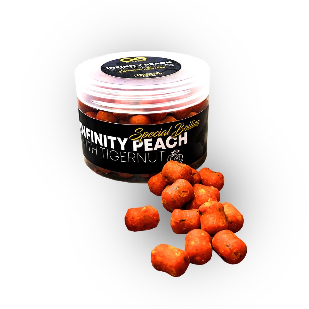 Infinity Peach with Tigernut – CORKERZ DUMBELZ (Wafters) 14-18mm