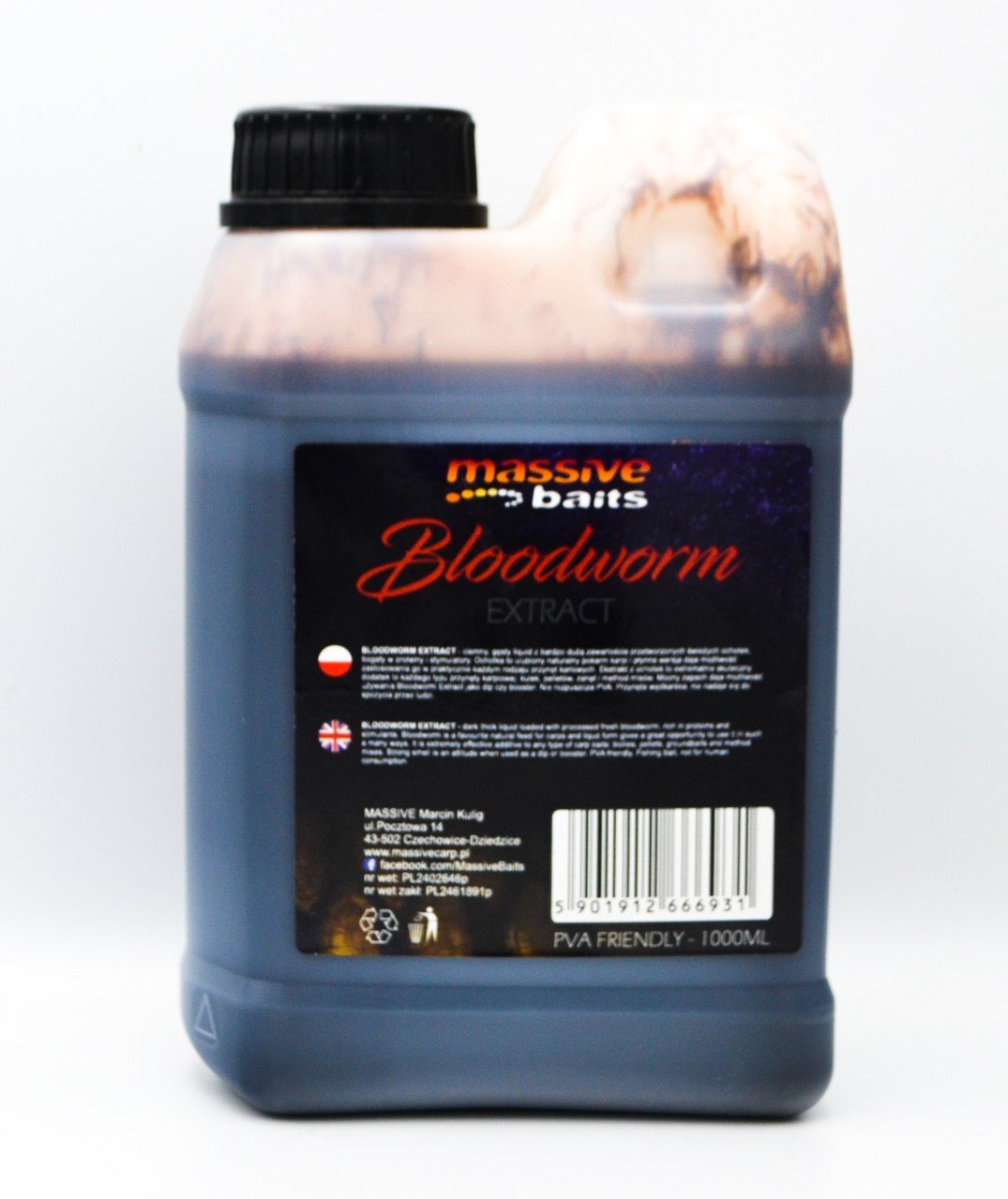 Massive Baits – Bloodworm Extract – Liquid