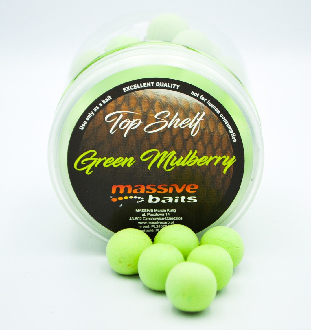 Massive Baits – Green Mulberry 14mm – Pop Up