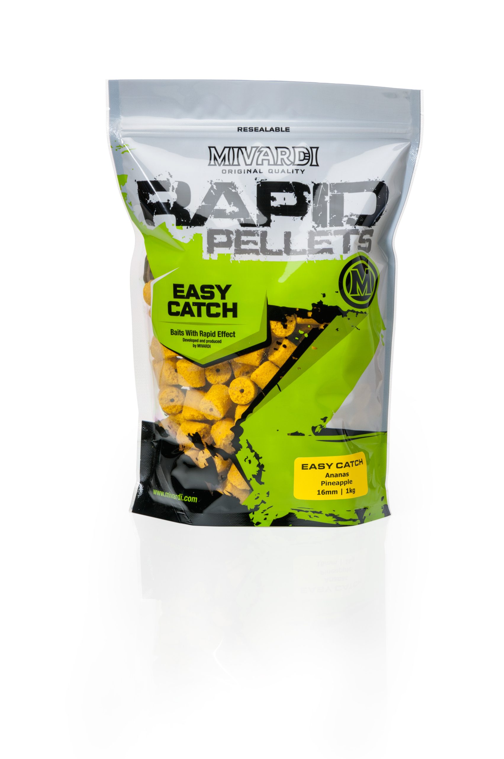 Mivardi Rapid pellets Easy Catch – Pineapple (1kg | 8mm) M-RAPEECPIN1008