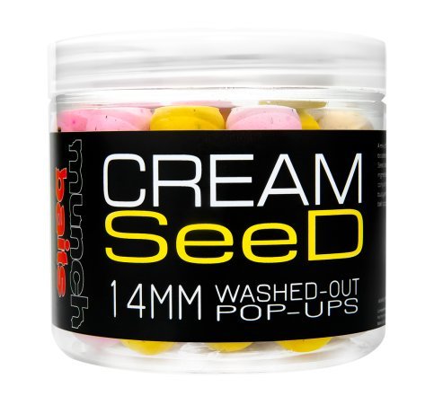 Munch Baits Washed Pop Up Cream Seed 14mm