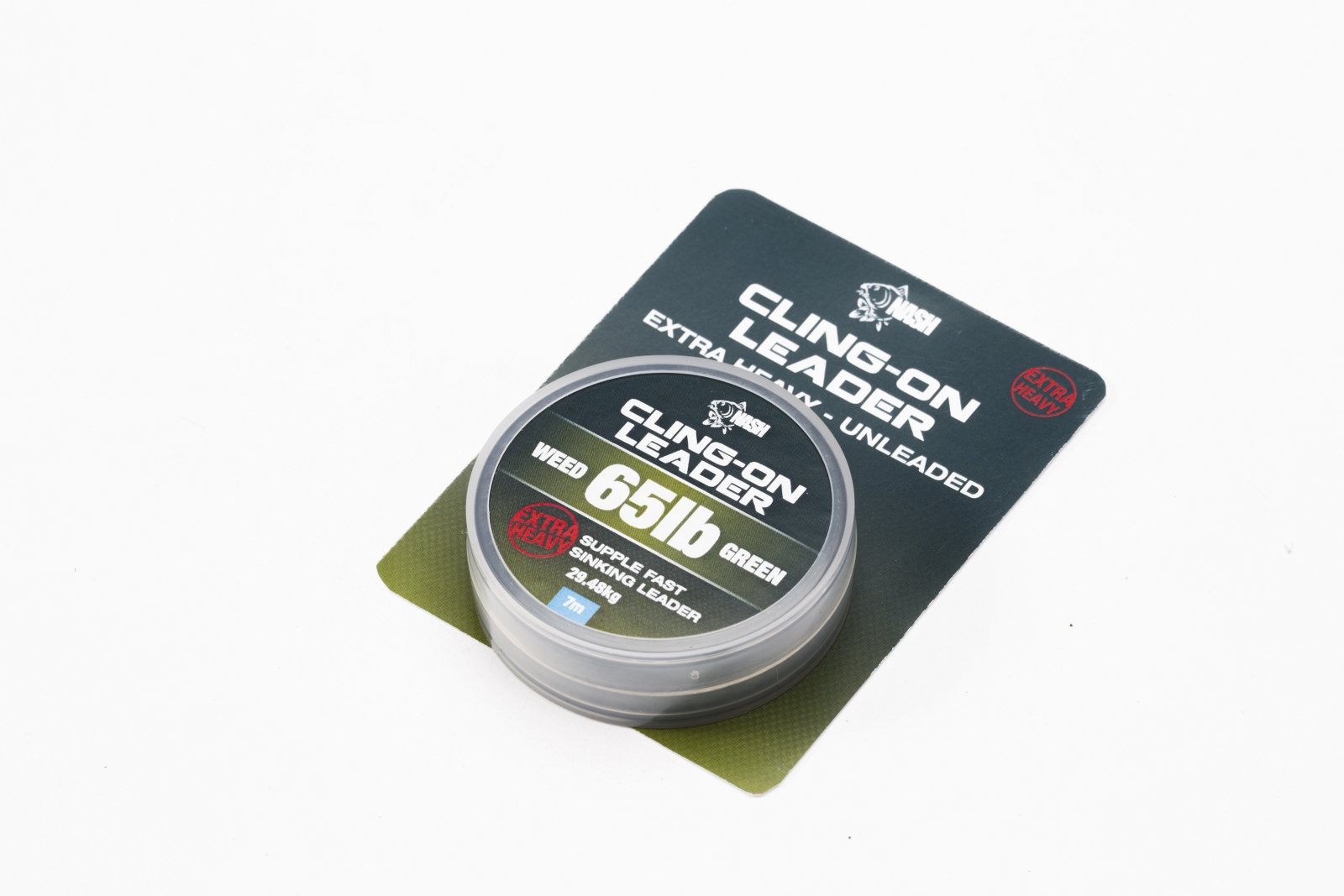 Nash Cling-On Unleaded Leader 40lb Weed 10m Leadcore