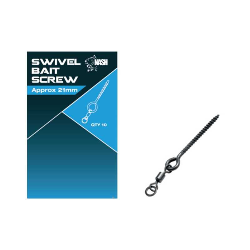 Nash Swivel Bait Screw 21mm Bait Presentation Tackle T8096 International Shop Europe