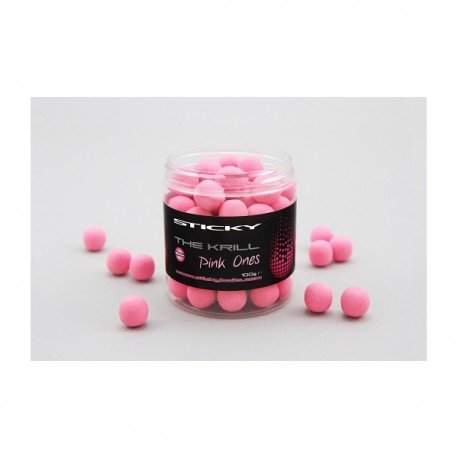STICKY BAITS THE KRILL PINK ONES POP-UPS 14mm