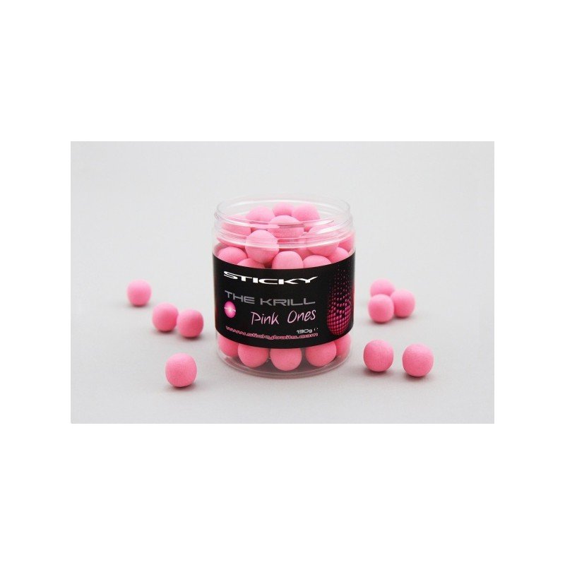 STICKY BAITS THE KRILL PINK ONES WAFTERS 16mm/130g Europe Premium Online Carp Shop