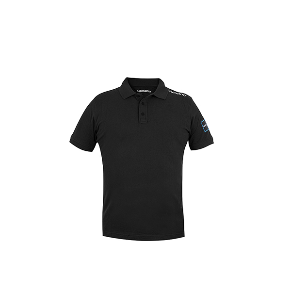 Sklep Shimano Koszulka Polo Shimano Aero L Black