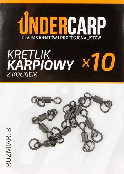New Carp Shop Europe UnderCarp Krętlik karpiowy z kółkiem 8