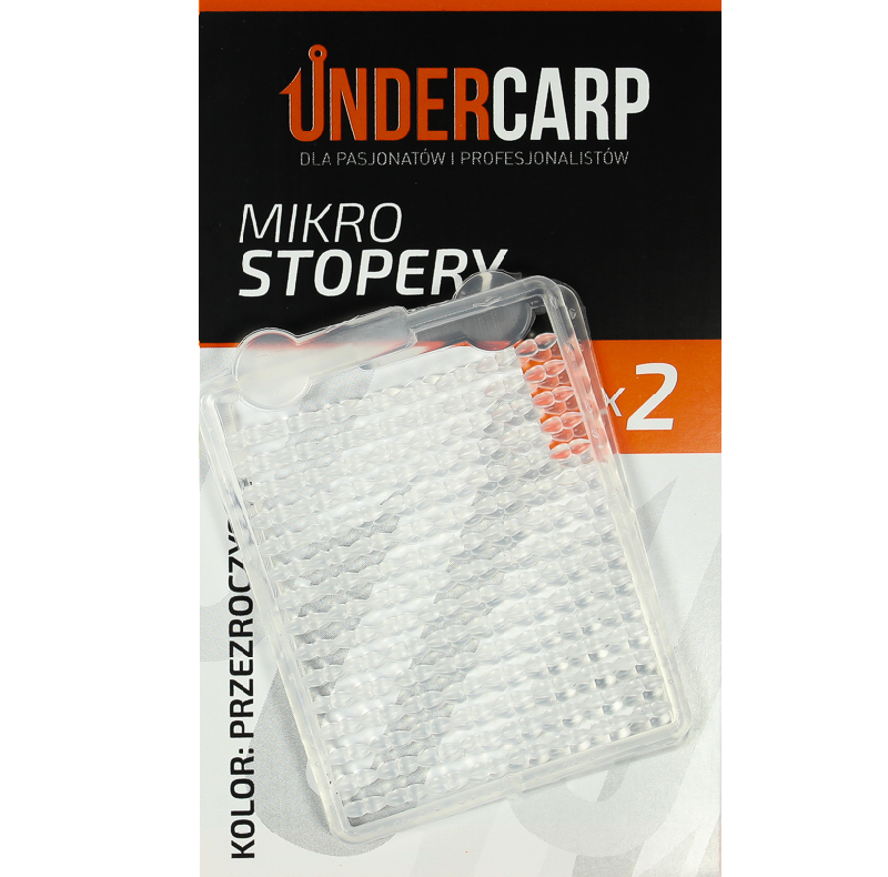 UnderCarp Mikro stopery – przezroczyste