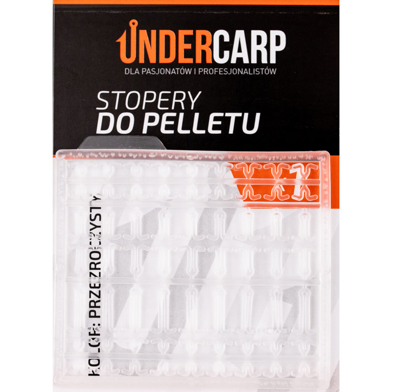UnderCarp Stopery do pelletu – przezroczyste