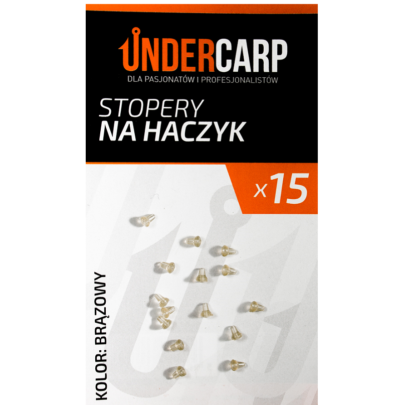 UnderCarp Stopery na haczyk – brązowe
