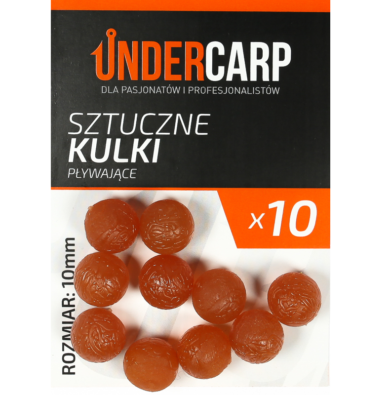 New Carp Shop Europe UnderCarp Sztuczne kulki pływające pomarańczowe