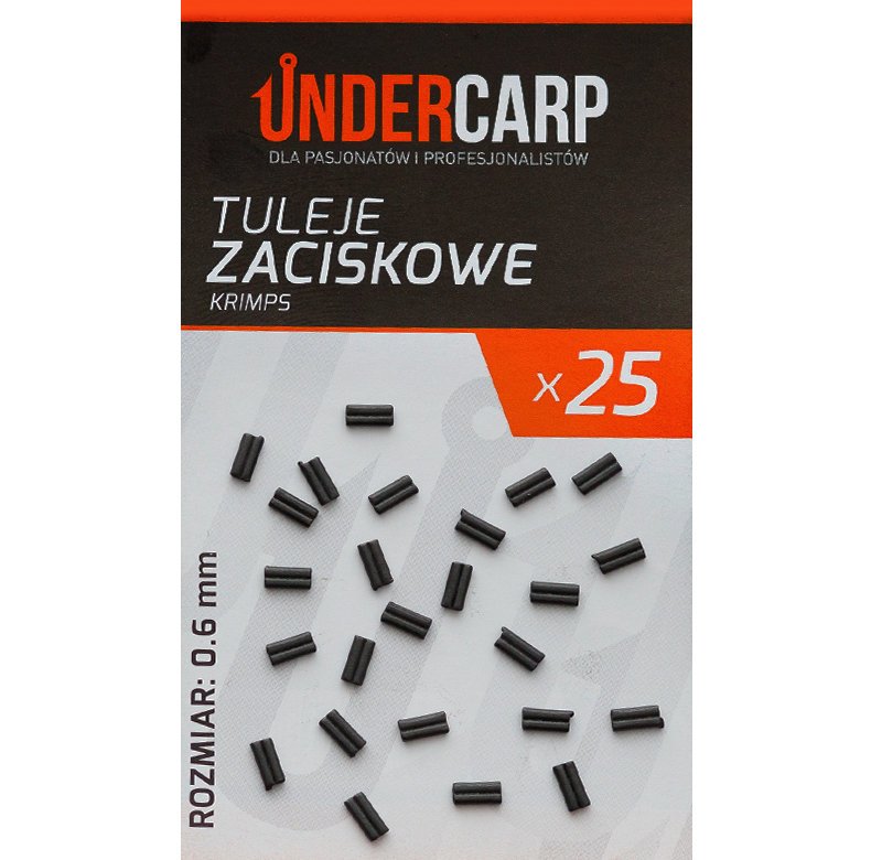 UnderCarp Tuleje zaciskowe Krimps 0.6 mm