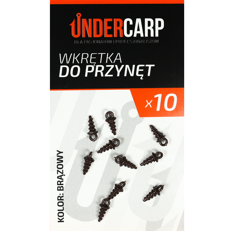 UnderCarp Wkrętka do przynęt – brązowa