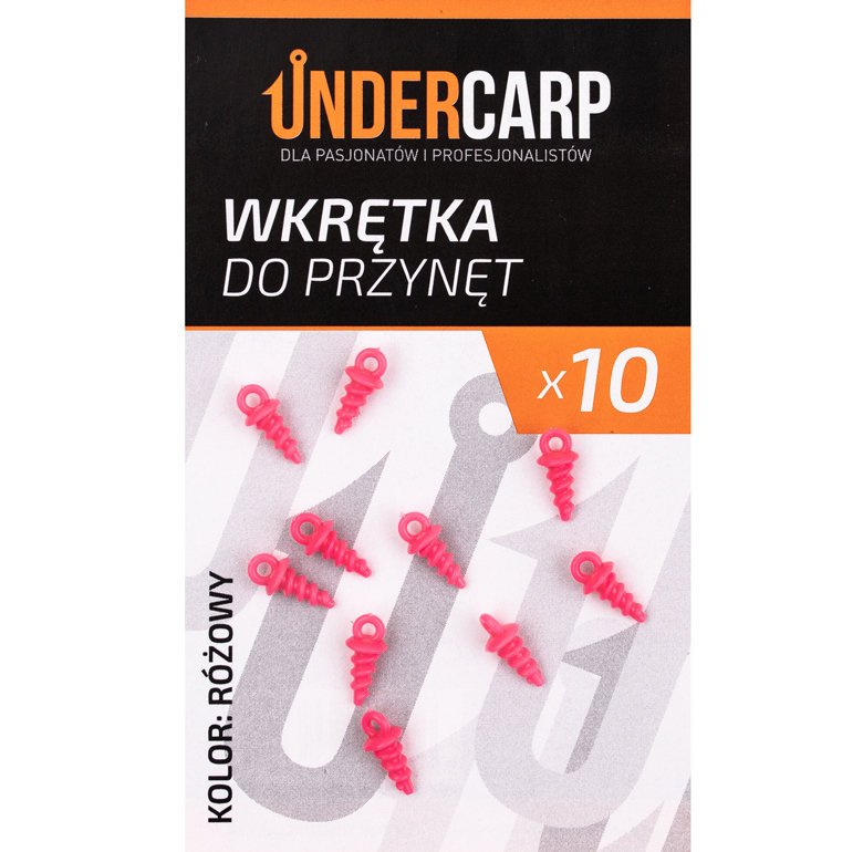 UnderCarp Wkrętka do przynęt – różowa