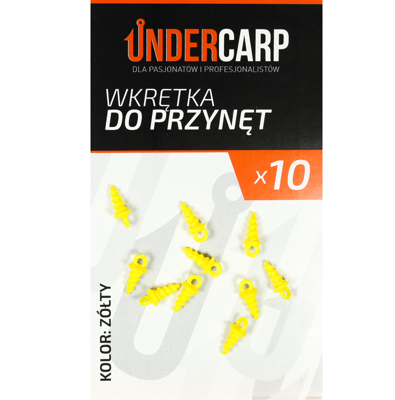 UnderCarp Wkrętka do przynęt – żółta