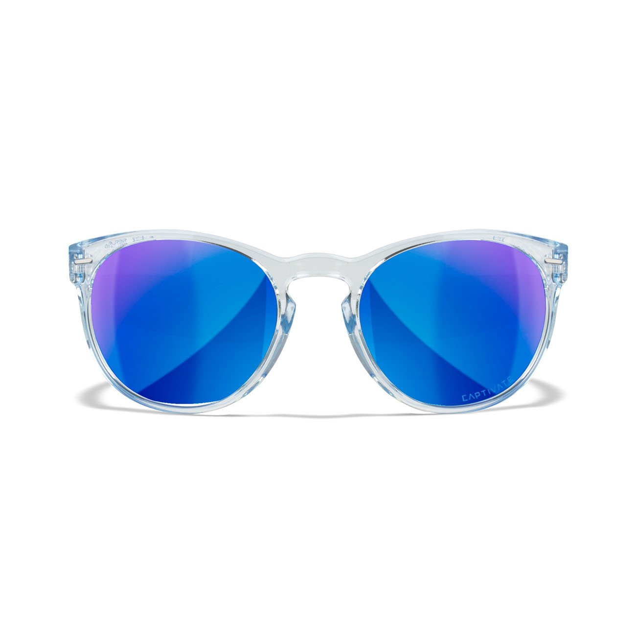 Wiley X – COVERT Captivate Polarized Blue Mirror Smoke Grey Gloss Crystal Light Sapphire Blue Frame Europe Premium Online Carp Shop