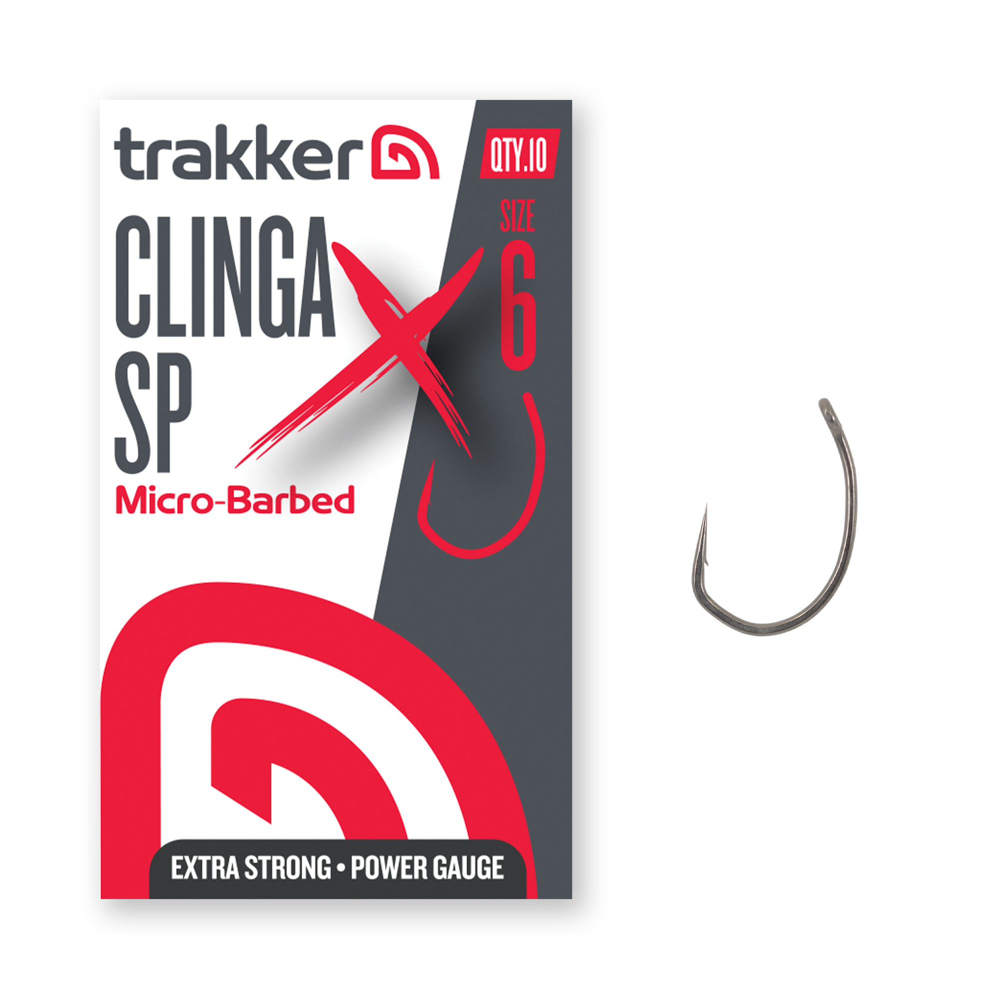 Trakker Clinga SP XS Hooks Size 6 (Micro Barbed) TPx5