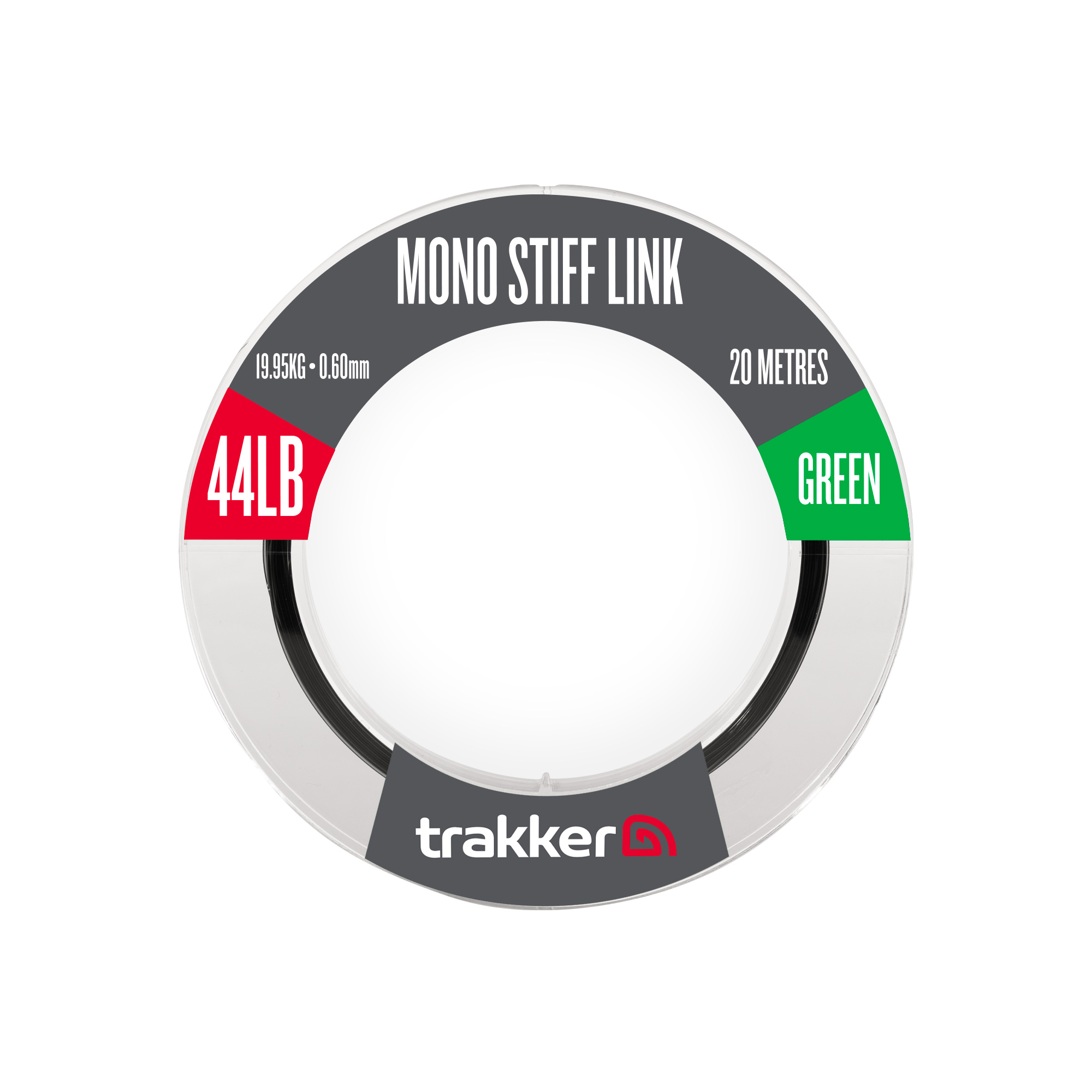 Trakker Mono Stiff Link (44lb)(19.95kg)(0.6mm)(20m)(Green)