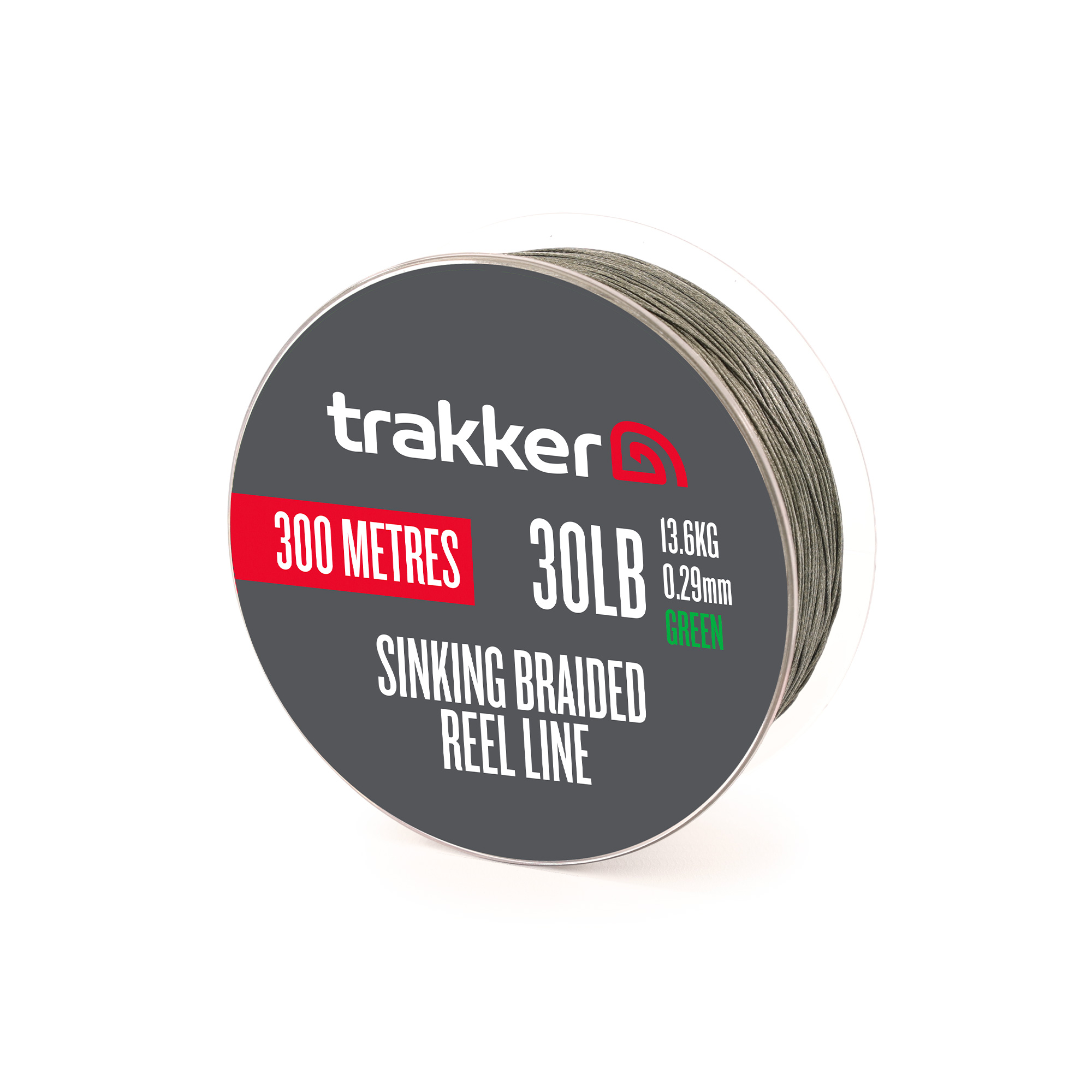 Trakker - Sinking Braid Reel Line (30lb)(13.6kg)(0.29mm)(300m)