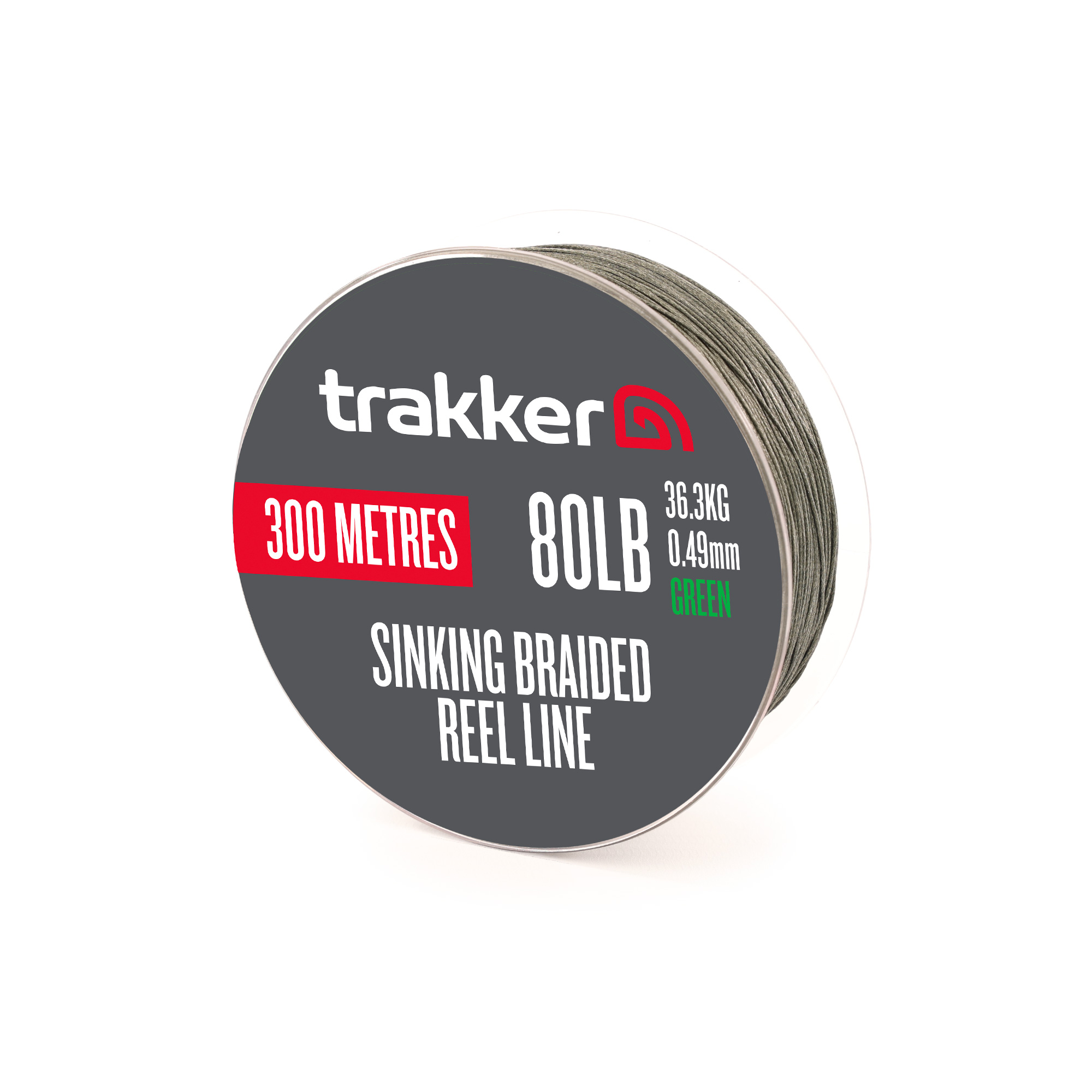 Trakker – Sinking Braid Reel Line (80lb)(36.3kg)(0.49mm)(300m)