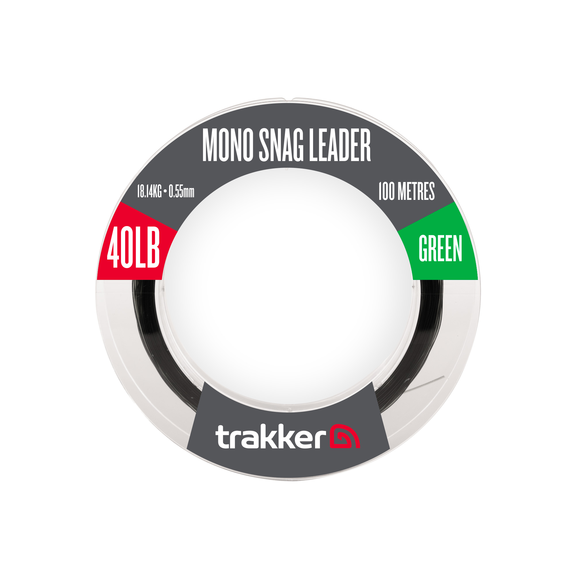 Trakker – Snag Leader (40lb)(18.1kg)(0.55mm)(100m)(Green)