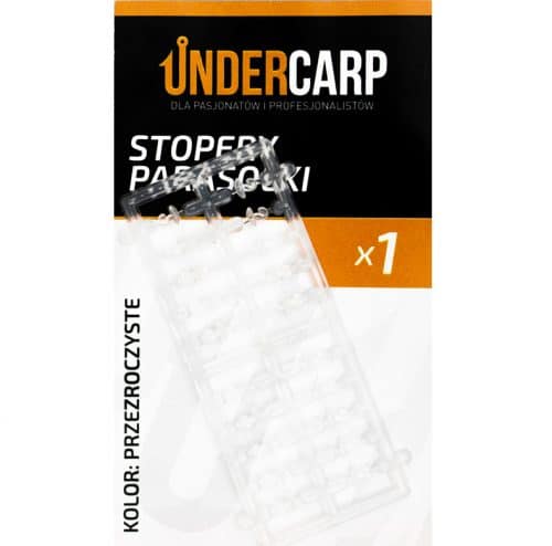 UnderCarp Stopery parasolki – przezroczyste