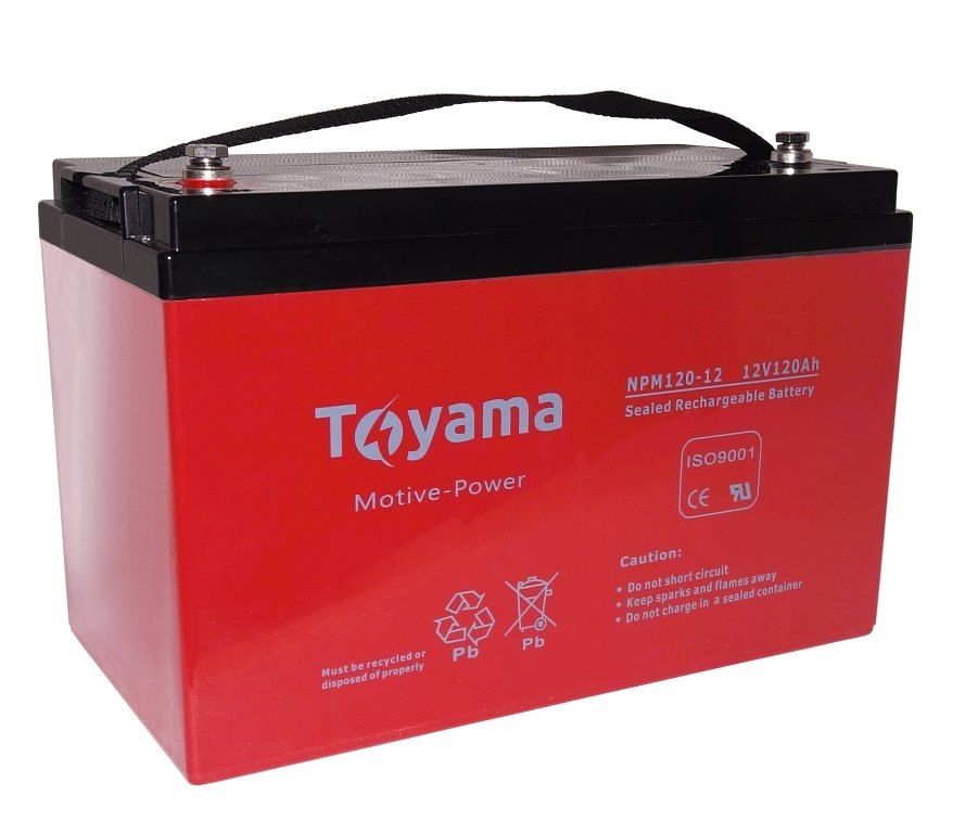 Akumulator żelowy Toyama Motive NPM 120 Ah 12V