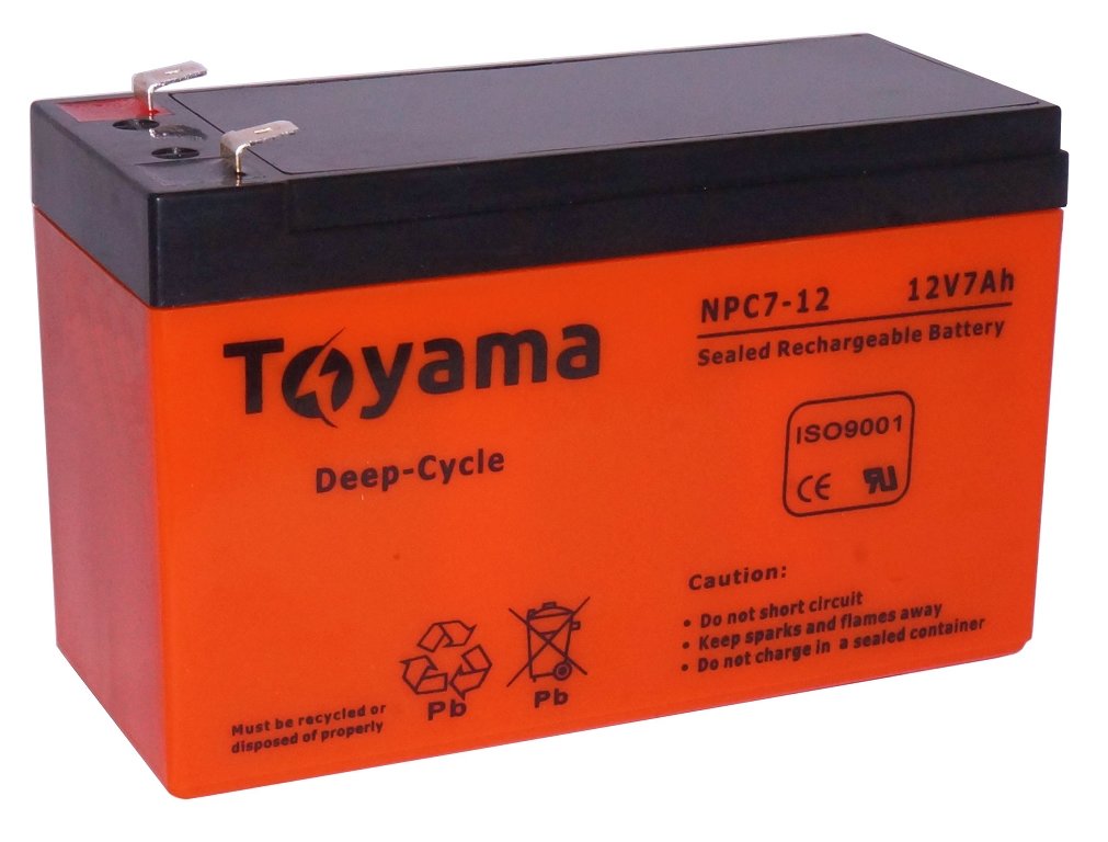 Akumulator żelowy Toyama NPC 7 12V 7 Ah Deep Cycle