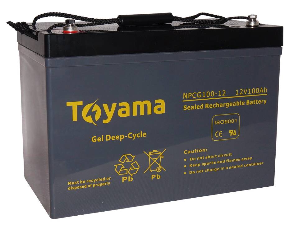 Akumulator żelowy Toyama NPCG 100 12V 100Ah GEL Deep Cycle