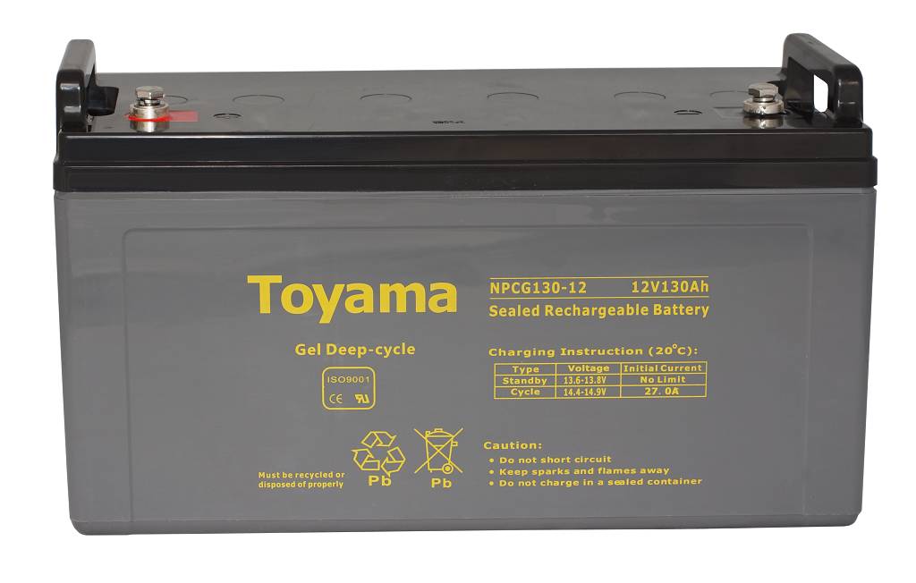 Akumulator żelowy Toyama NPCG 130 12V 130 Ah GEL Deep Cycle