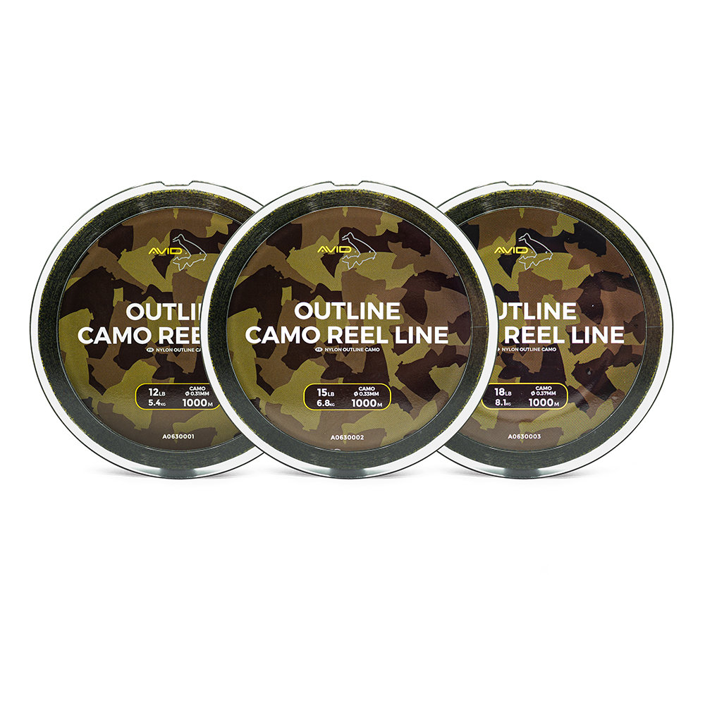 Avid Outline Camo Reel Line 12Lb 300M – A0630004