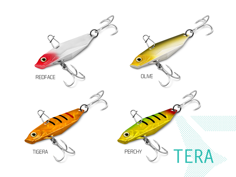 Błystka Delphin TERA 12g TIGERA hook #8