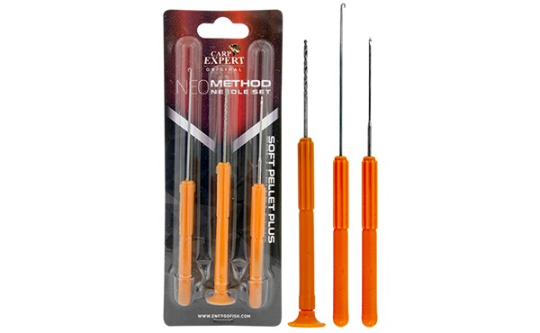 CARP EXPERT NEO METHOD NEEDLE SET SOFT PELLET PLUS ZESTAW IGIEŁ