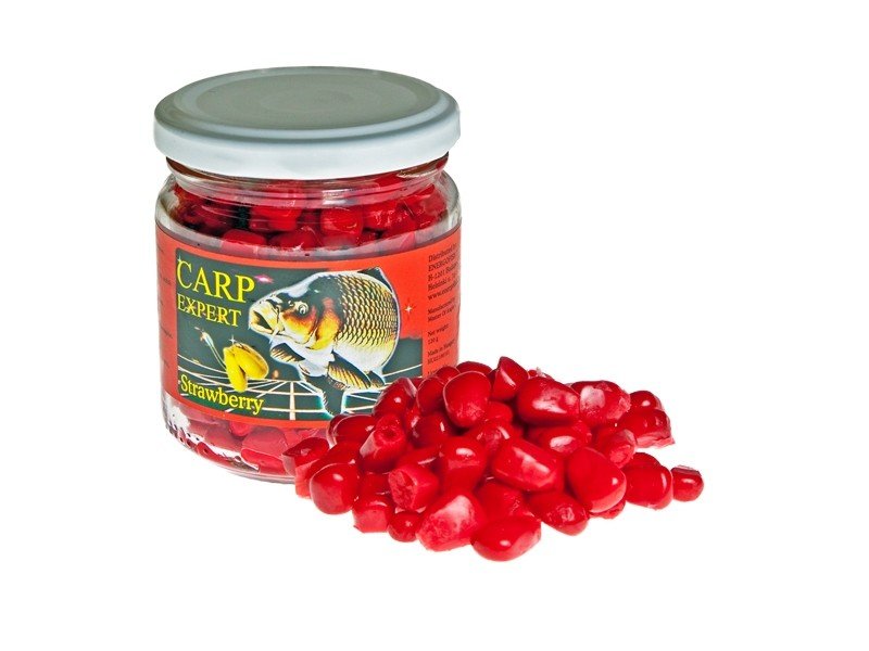 CARP EXPERT SWEET CORN 212ML STRAWBERRY