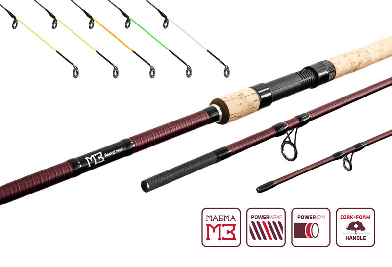 Delphin MAGMA M3 Medium feeder / 3 składy 360cm/120g – op.1 sztuk