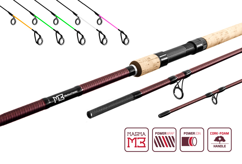 Delphin MAGMA M3 Method feeder / 3 składy 360cm/215g – op.1 sztuk