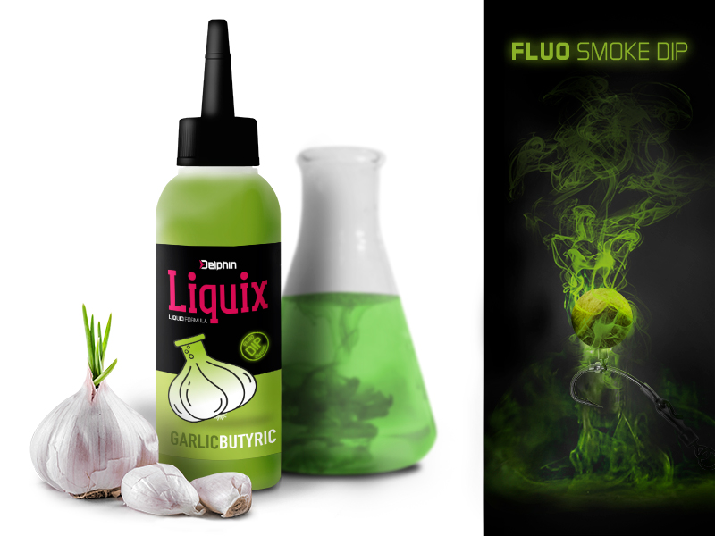 Fluo dip D SNAX LiquiX /100ml Czosnkowo-Masłowy