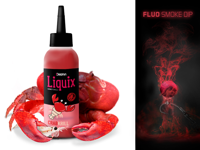 Fluo dip D SNAX LiquiX /100ml Krab-Kryl