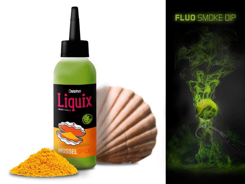 Fluo dip D SNAX LiquiX /100ml Małże-Przyprawy