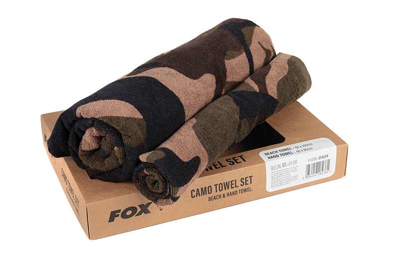 Fox Beach/Hand Towel Set – Fox Camo beach / hand towel box set – CFX254