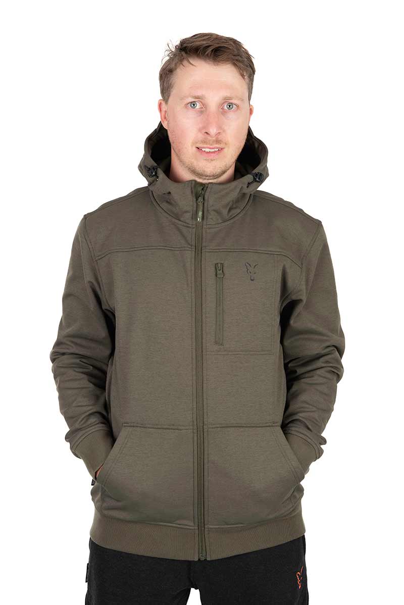 Fox Collection Soft Shell Jacket Green & Black – Fox Collection Soft Shell Jkt G/B S – CCL268