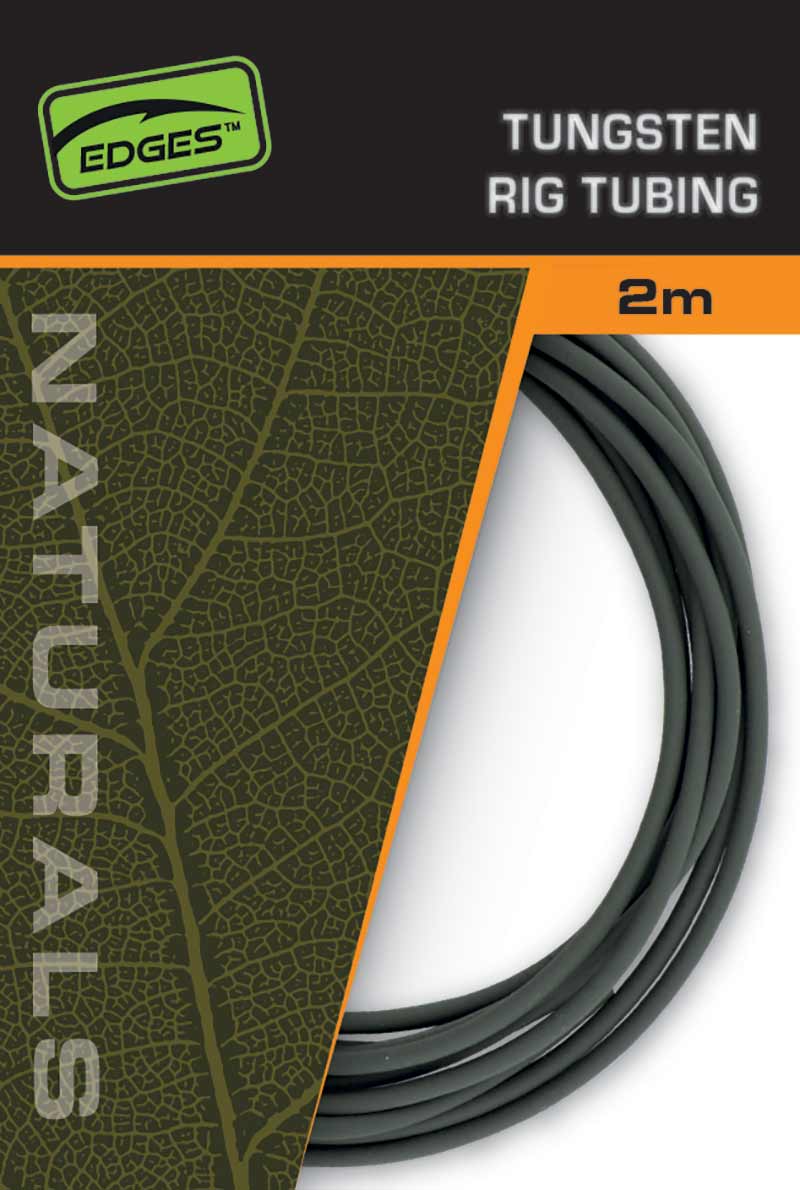 Fox EDGES™ Essentials Tungsten Rig Tubing – 2m Green – Edges Tungsten Rig Tubing 2m Nat Green – CAC893